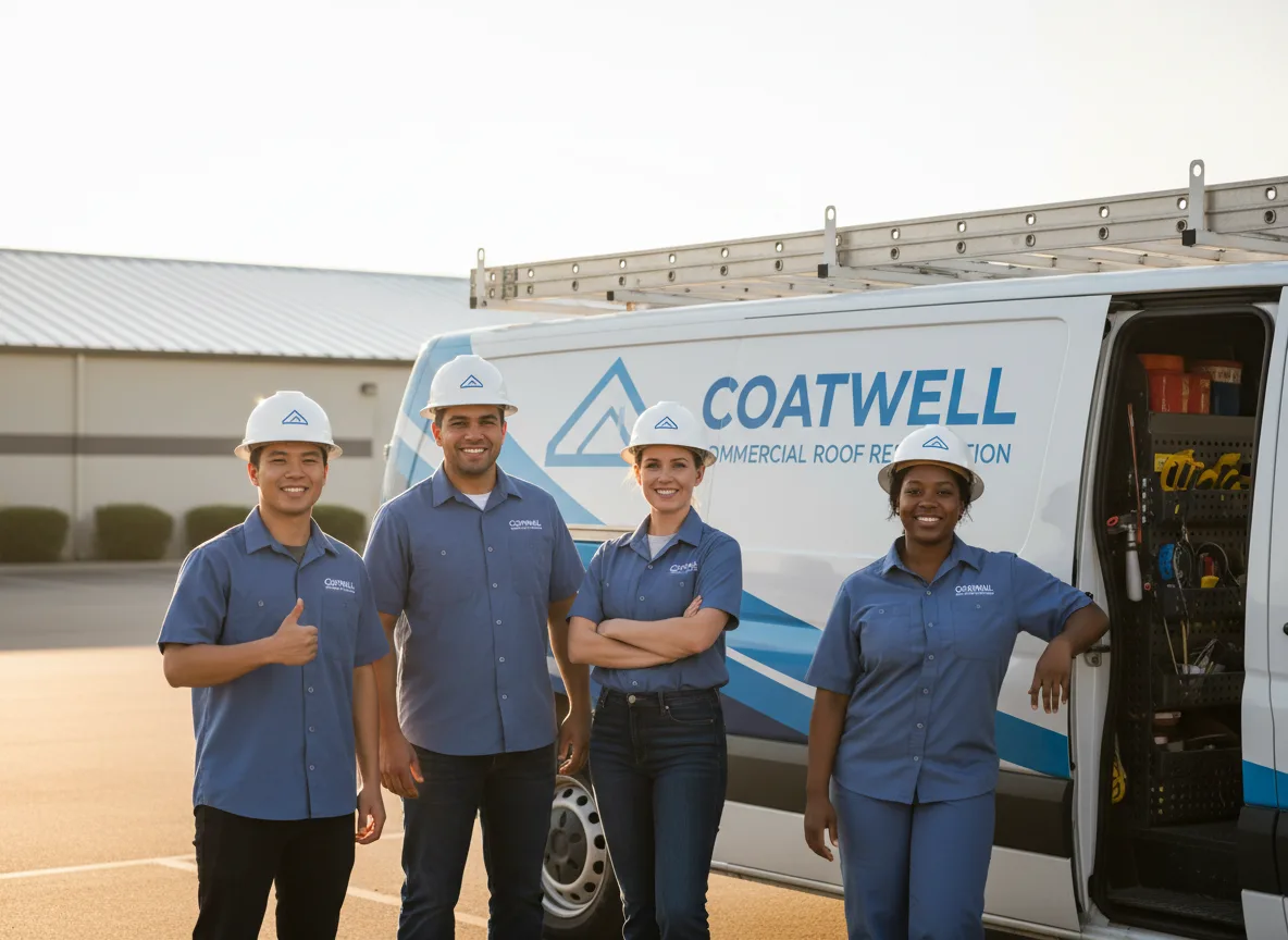Commercial roof coating company in Allenton, MI